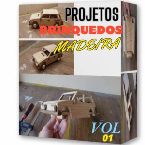 📦🔥PROJETO BRINQUEDO DE MADEIRA VOL 1🔥🟢 LEIA A DESCRIÇÃO 🟢