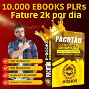 📦PACK COM + DE 10.000 PLRS PRONTOS PARA REVENDA