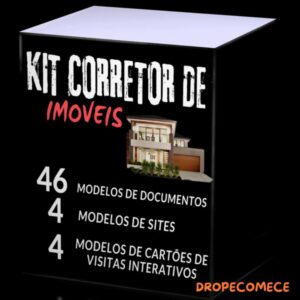 📦🔥KIT CORRETOR DE IMOVEIS🔥🟢 LEIA A DESCRIÇÃO 🟢