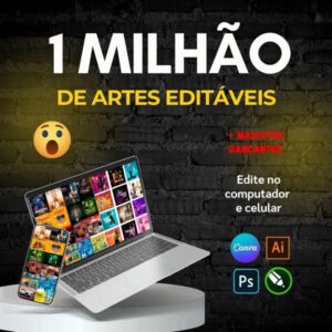 📦🔥1 MILHÃO DE ARTES PRONTAS🔥🟢 LEIA A DESCRIÇÃO 🟢