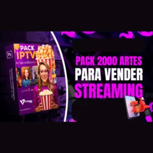 PACK 2000 ARTES PARA VENDER STREAMING